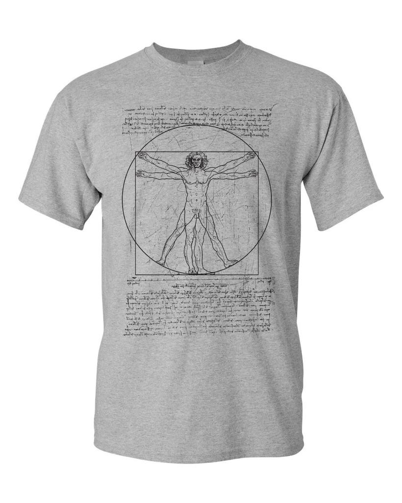 Vitruvian Unisex Da Vinci Unisexs Tee Shirt 938