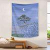 Hand-painted Oil Painting Cute Landscape Pattern Hanging Cloth Home Wall Decoration Tapestry Bedroom Living Room Tapestry