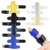 Black Five-Finger Sports Protective Splint - One Size Fits All
