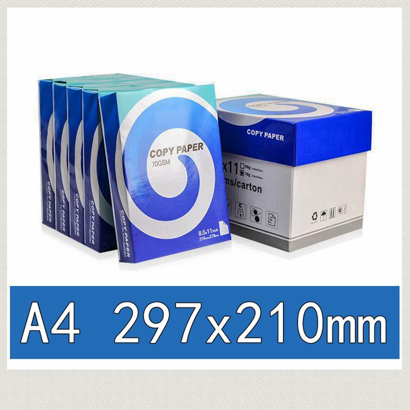 A4 Drawing & Copy Paper for Students - 5 Packs, 2500 Sheets, 70g White Paper A4 Copy Paper 70G 5 Packs/Box белый