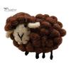 Felt Lamb Decorations Wool Decoration, 3D Felted Sheep Decor, Handmade Animal Crafts Accessory for Clothing Scarves Brooch Hats Bags DIY Supplies