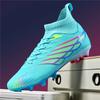 New Men Football Boots Cleats Long Spikes Outdoor Sport Soccer Shoes Adult Training Boys Non Slip Breathable Match Comfortable