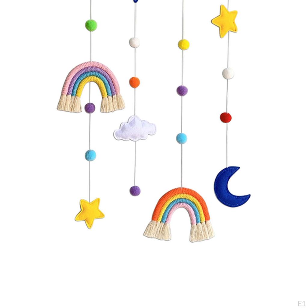 Decor Macrame Wall Hanging, Woven Decorative ,Cute Nursery Decoration,for Festival Ornaments