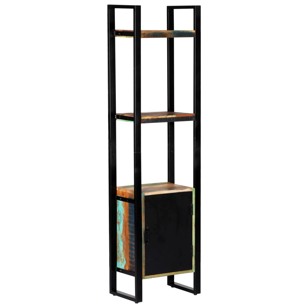 Bookshelf 45 X 30 X 171 Cm Solid Reclaimed Wood