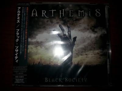 CD ARTEMIS - Black Society  TKCS85197 Soundholic 2008 Japan Rock Gebraucht