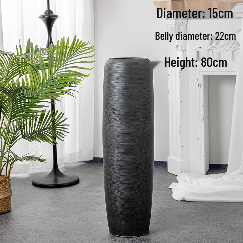 Nordic Ceramic Hydroponic Vase for Home Decor - Living Room Flower Arrangement and Dining Table Ornament