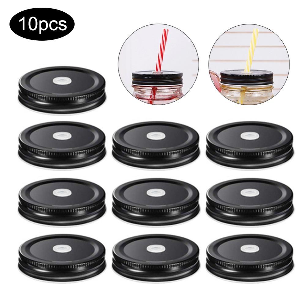 10Pcs Sealed Leakproof Metal Hole Metal Metal Closure Sealing Lid Travel Drinking