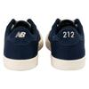 New Balance Anb Brand X  Nb 212 Leather Fabric Comfortable Low-Top Sneakers Unisex Sneakers Navy NM212ABC
