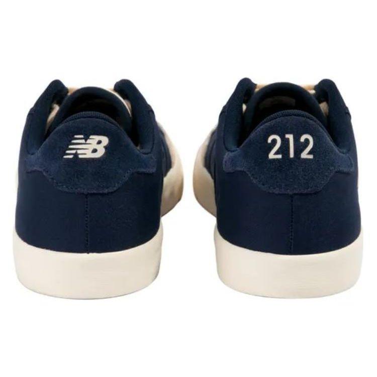 New Balance Anb Brand X  Nb 212 Leather Fabric Comfortable Low-Top Sneakers Unisex Sneakers Navy NM212ABC