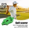 Licznik wyników golfowych Mini tracker wyników przenośny 2-cyfrowy licznik uderzeń klikacz brelok do kluczy tablica wyników sportowych na zewnątrz golfa