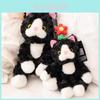 Peluche Chat Porte-Bonheur Jin Bao avec Motif Floral pour Cadeau d'Enfant
