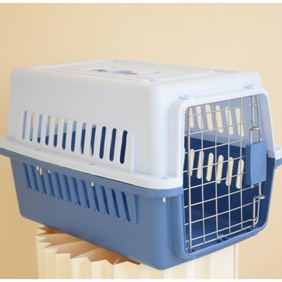 Luftfahrtstandard Tragbare Katze Luftfahrtbox Atmungsaktiv Langlebig Hundekäfig Hohe Kapazität Tragbare Katzentasche Haustier Reisen