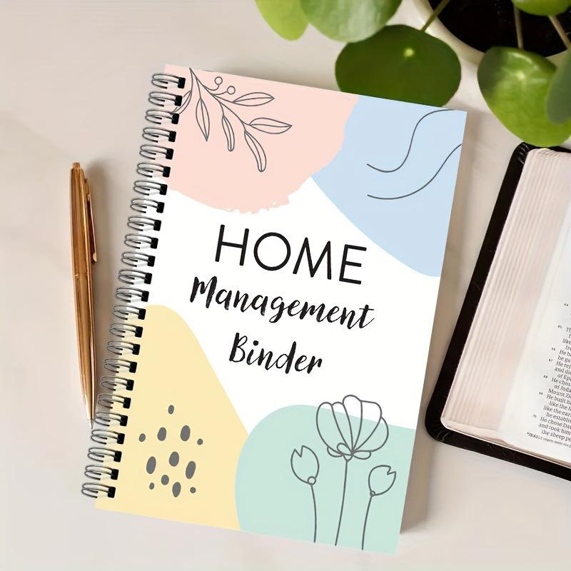 Cross-Border Loose-Leaf Home Management Binder A5
