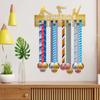 Wall Mounted Medal Rack Independent Station Metal Medal Rack Stainless Steel Medal Display Marathon Medal Hanger