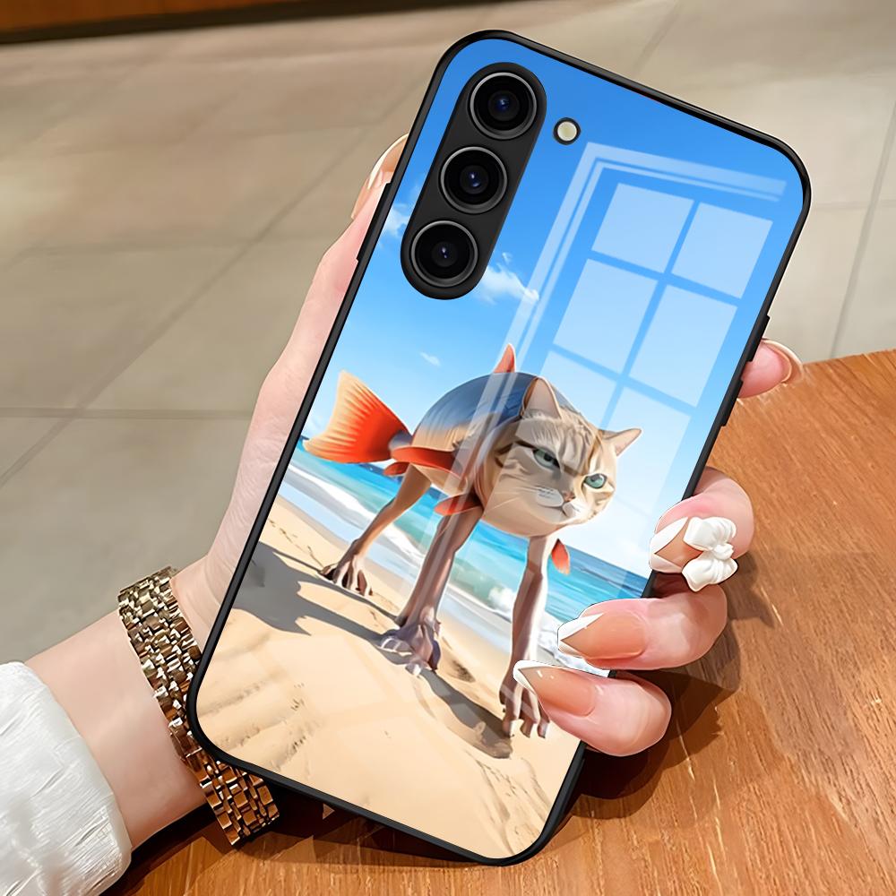 Animals Italian Brainrot Phone Case For Samsung S26 S25 Edge Ultra S23 S22 S21 S20 Ultra Plus S24 Fe A54 A53 A25 Glass Cover