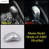 Matte Accessories For Nissan Kicks 2016 - 2024 ABS Central Dashboard Air AC Outlet Gear Panel Shift Head Handle Bowl Cover Trim