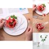 Stainless Steel West Tableware Fruit Forks Elegant Small Sized Snack Cake Dessert Utensils