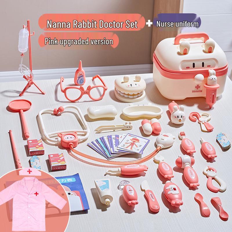 Kids' Doctor Playset: Dental Tools & Stethoscope for Imaginative Role-Play