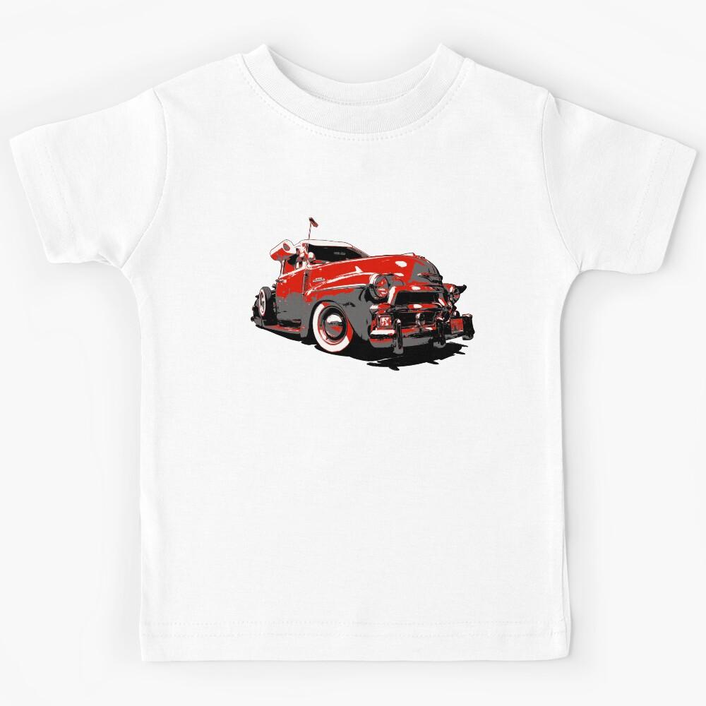 Old school Chevy Lowrider Truck Kids T-Shirt 110