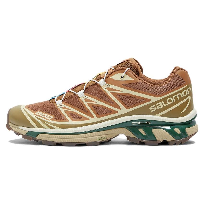 Salomon XT-6 Outdoor Trend Polyester Low-Top Casual Trail Running Shoes Men sneaker Rubber 471361
