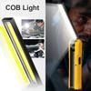 Multifunction Cob Led Work Light Dimmable Usb Rechargeable Led Flashlight Car Inspection Lamp With Magnetic Hook