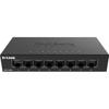 Switch 8 Ports Gigabit - Métallique, Connecteurs Plastique - DLINK