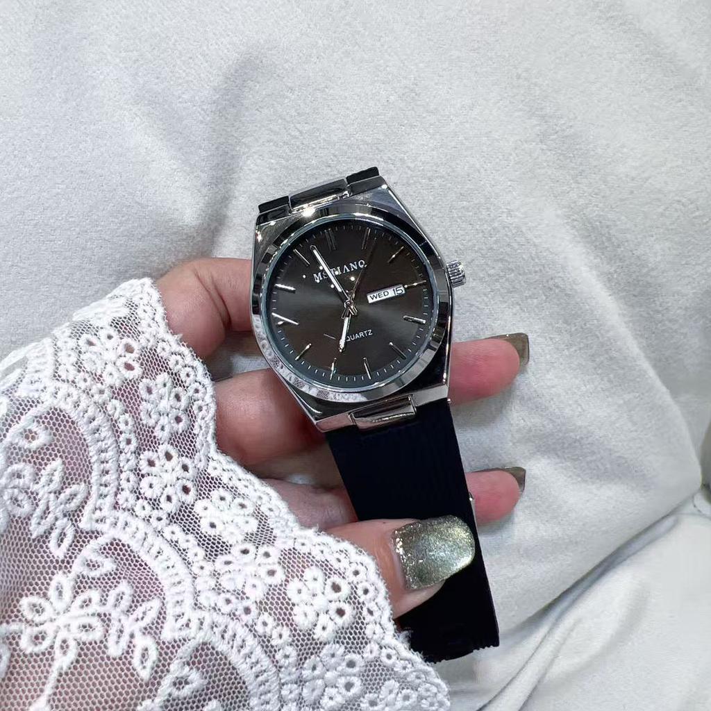 Watch Men'S Fashion Simple Double Calendar Premium Temperament Flavor Luminous Men'S Watch Quartz Watch