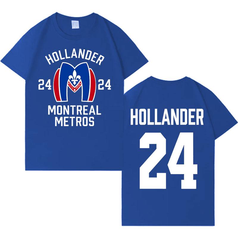 Heated Rivalry Shane Hollander 24 Montreal Metros Trendy Tee Shirt Mens Womens Gothic Oversized Cotton Casual Graphics Tshirts