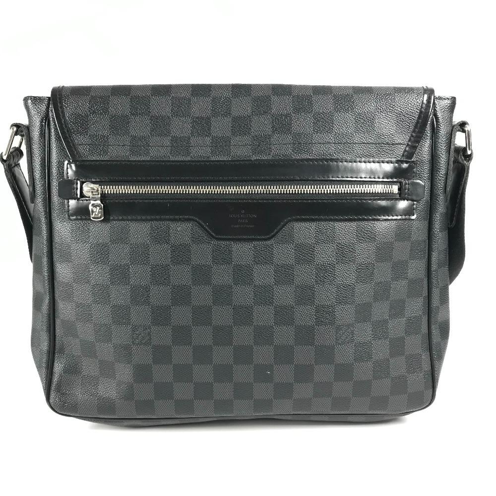 Louis Vuitton N58029 Damier Graphite Daniel MM Daniel MM Messenger Shoulder Bag