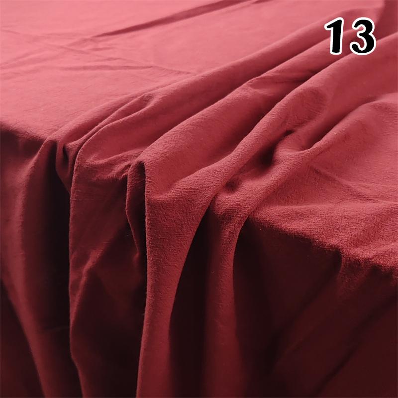 100x138cm Summer Thin Sand Washing Imitation Linen Fabric Washed Cotton Fabric DIY Sewing Hanfu Dress Shirts Background Cloth