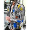 Men's Shirt Shirt Snake Totem Sub -sleeve Character Soft Material Casual Outdoor Snakeskin Graphics