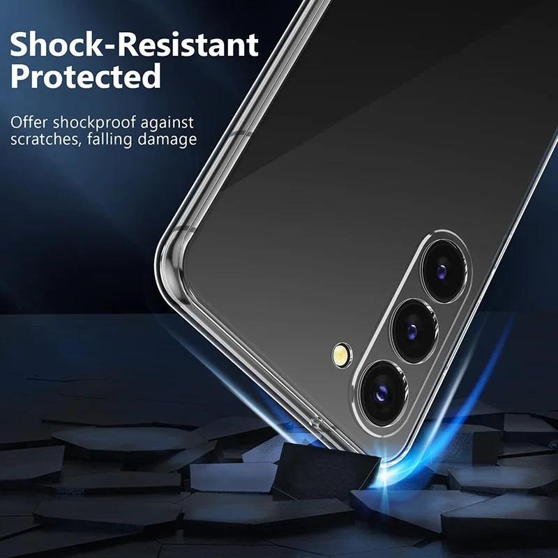 Handyhülle für Samsung Galaxy A05 A05S A15 A25 A35 5G Textur Transparente weiche TPU-Rückseite