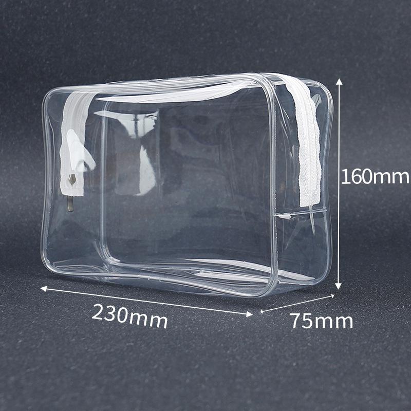 1Pc Women Travel Clear Makeup Bag Organizer Transparent Pvc Cosmetic Bags Beauty Toiletry Make Up Pouch Wash Storage Bags Pouch