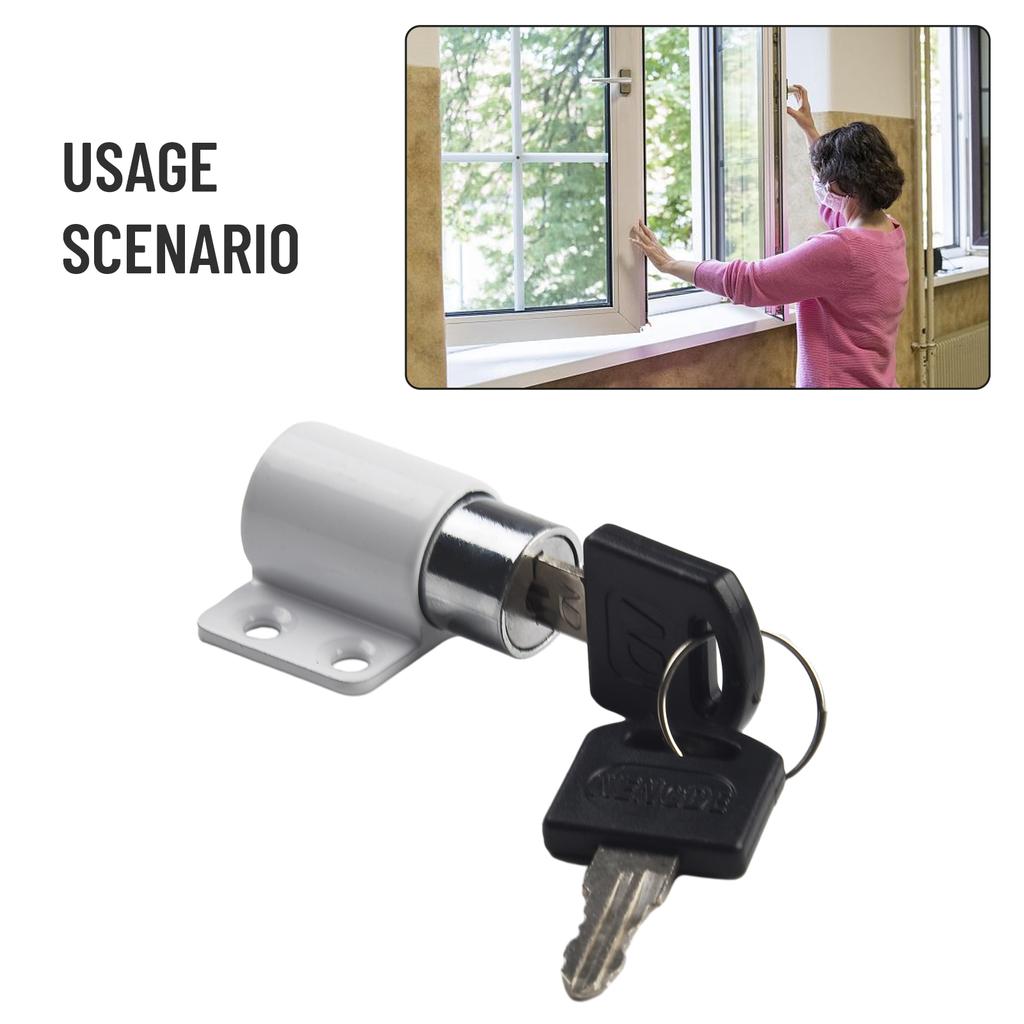 Door Lock Lock Aluminum Alloy Antitheft Lock With Key