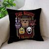 Fnaf Five-nights-At-Freddys Personalized Pillow Dust Cover Bedroom Kids Party Decoration Pillowcase Birthday Children Gift