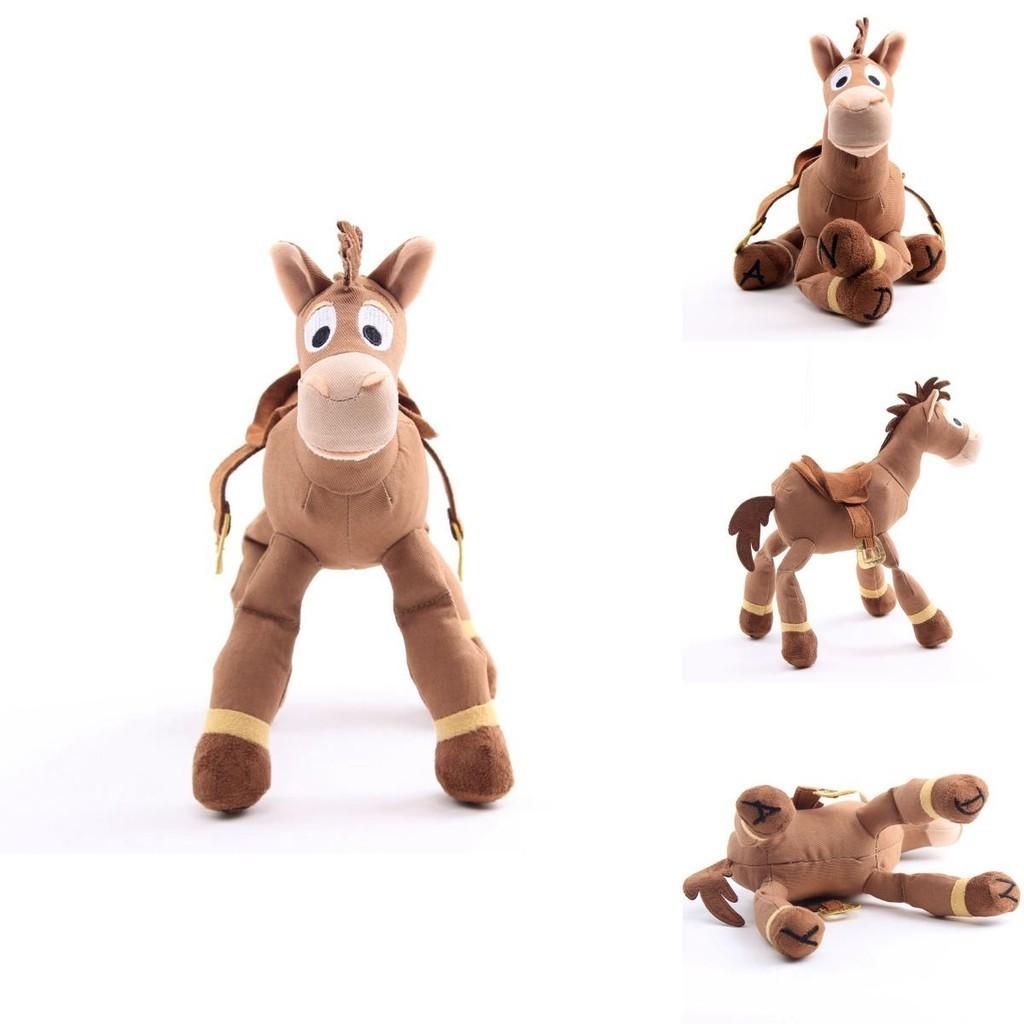 Adorable Toy Story Soft Plush Stuffed Bullseye 10-inch Woody And Jessie Horse Doll