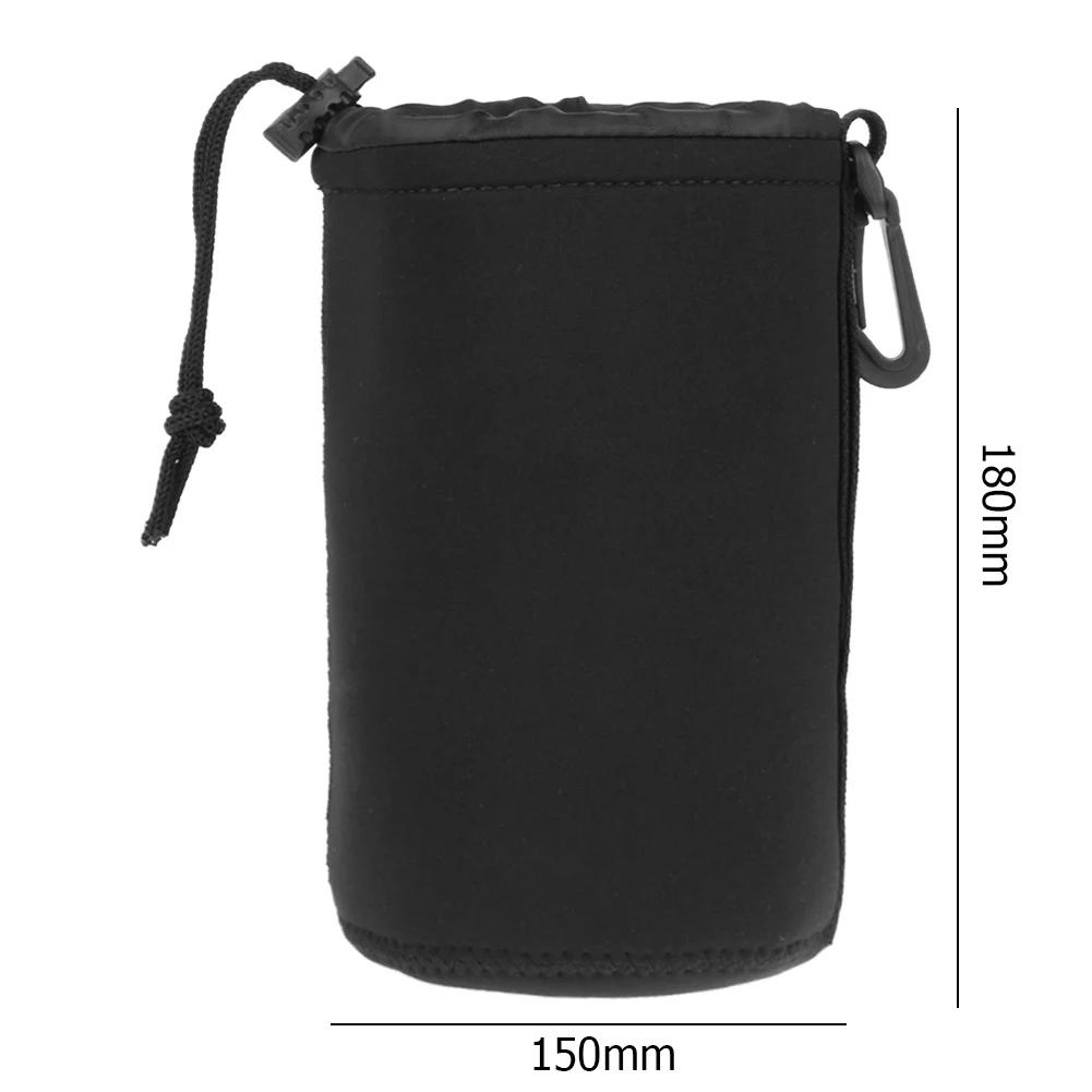 Camera Lens Pouch Bag Soft Neoprene Waterproof DSLR Camera Lens Protective Bag For Canon Sony Most Digital SLR Camera