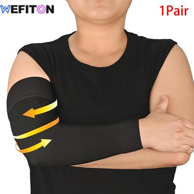 1 Paar Lymphödem Kompressions-Armstulpe, 20-30 mmHg Vollarmstütze, Graduelle Kompressions-Armbandage bei Schwellungen, Arthritis