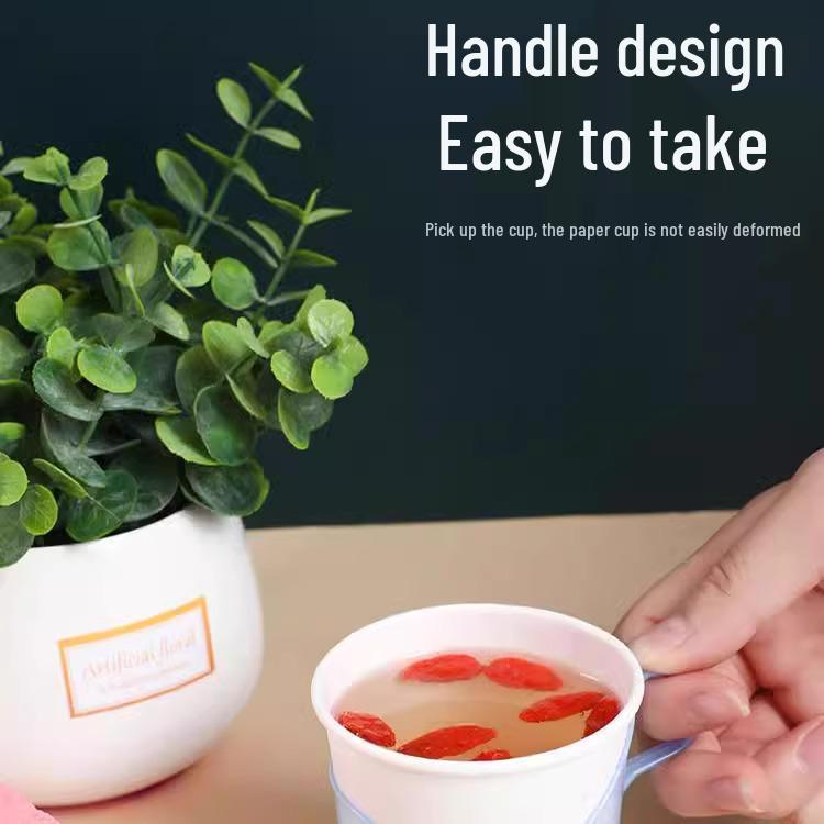 Thickened Disposable Cup Sleeve - Heat Resistant & Anti-Scald Holder for Hot Drinks