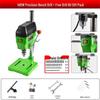220V Industrial Mini Bench Drill Press: High-Precision, High-Power, Multi-Functional, Household Metabo