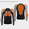 WOSAWE Herren Motocross Jacke Motorradhose CE Körper Weiche Protektoren Hemden Reflektierend Anti-Sturz Moto Racing Schutzkleidung