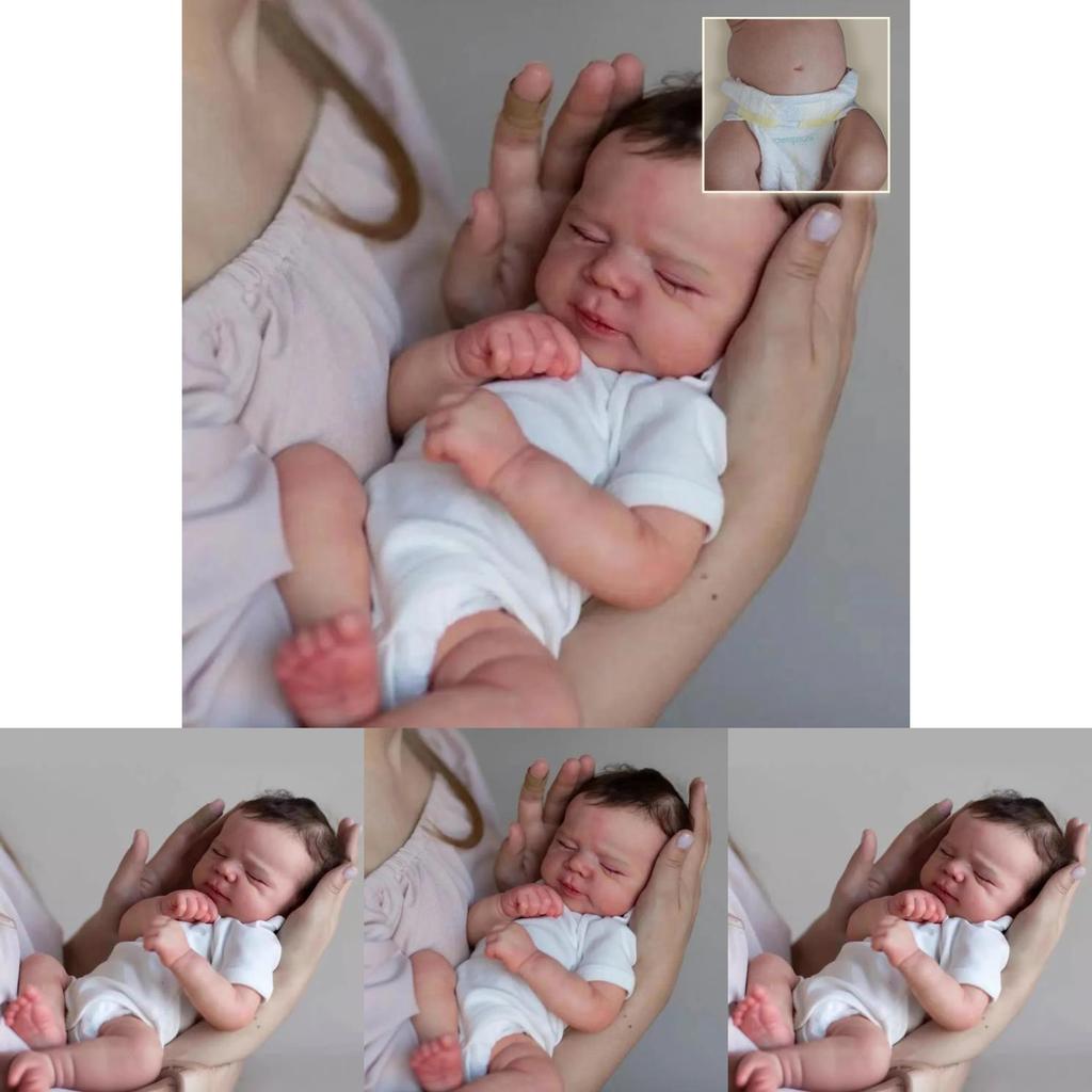 Silikon Reborn Babypuppe Für Sammler Und Geschenkliebhaber 50cm Realistischer Spielkamerad