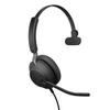 Casque Mono Filaire USB-C - Jabra - Evolve2 40 SE - Réduction De Bruit - 3 Microphones - Confort Optimal
