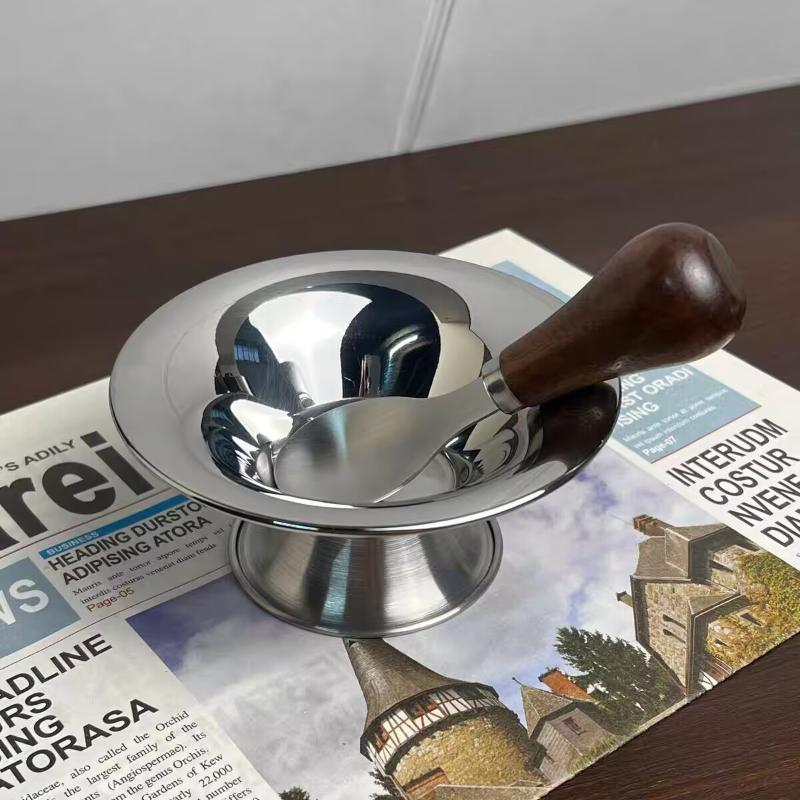 Stainless Steel Goblet Durable Shatterproof Multipurpose Cup for Ice Cream Fruit Dessert Cafe Bar Restaurant Hotel Use