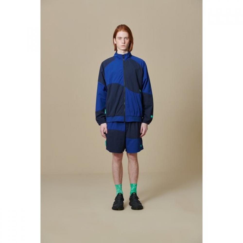

Клетчатые шорты из 4 частей, темно-синие [23ss] navy/70