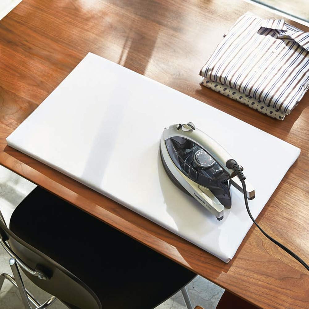 Yamazaki Jitsugyo Ironing Board Flat Ironing Board White 60X36X2cm Tower 1227 Approx.