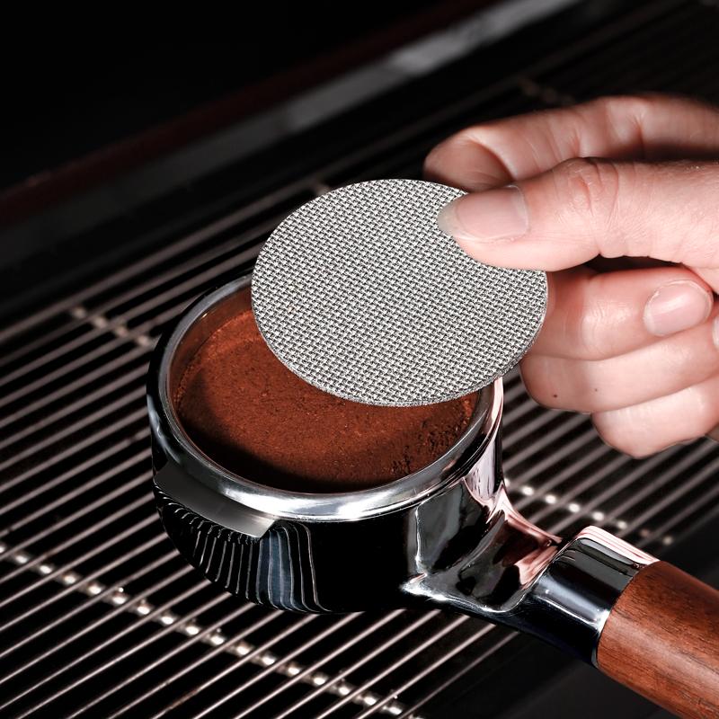 Coffee Puck Screen 316 Stainless Steel 51/53.5/58.5mm Screen Metal Coffee Espresso Reusable Filter for Portafilter Tool Barista