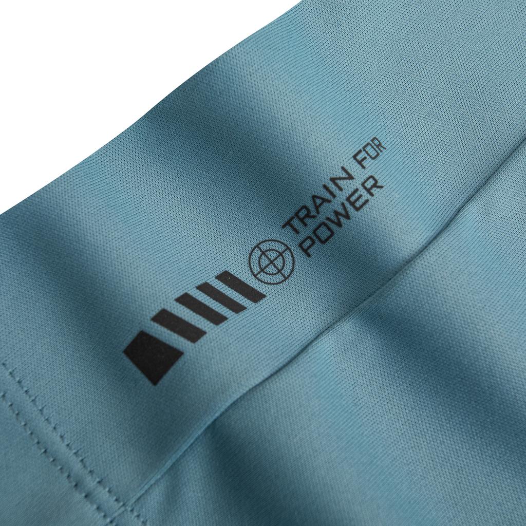 Anta Plain Round Neck Short Sleeve Sports T-Shirt Men tops Cloud-Blue 952627103-9