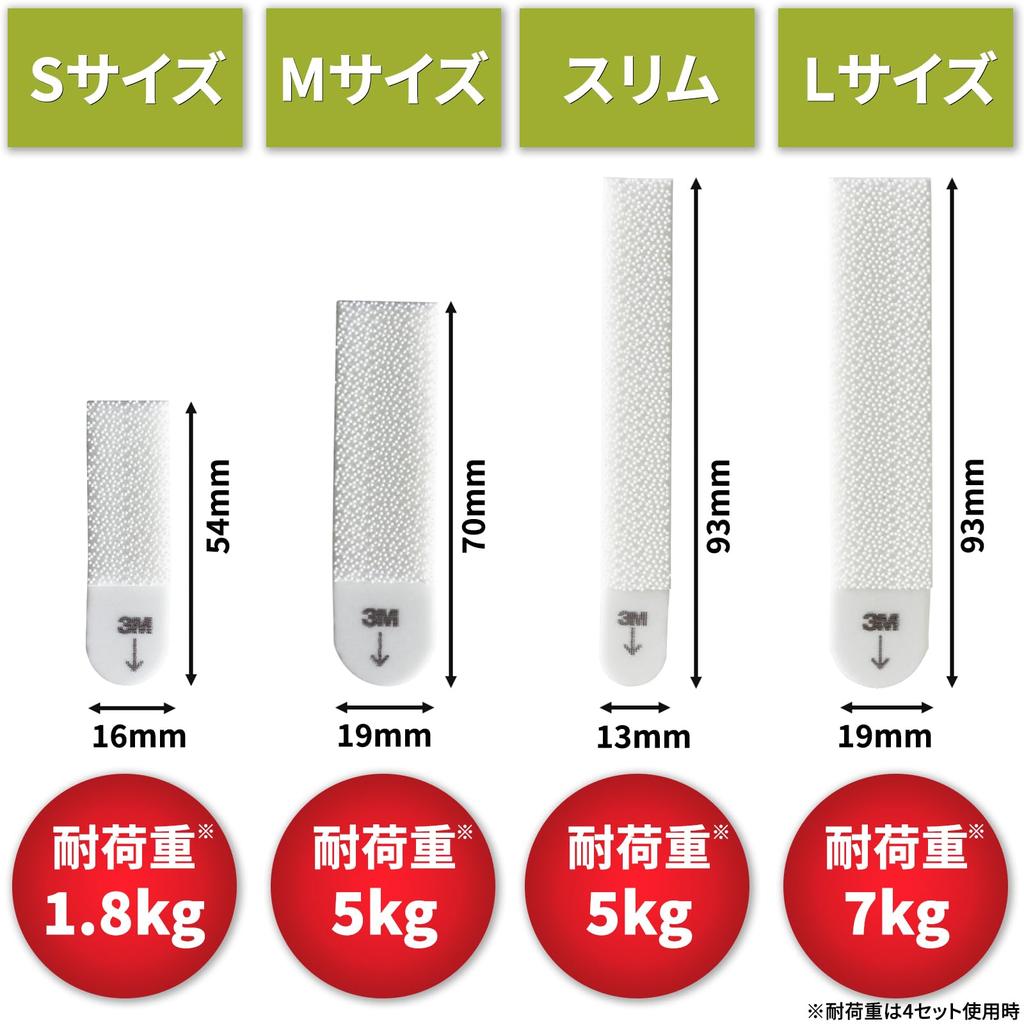 3M Command Adhesive Tabs for Photo Frames and Small Slim 12 Packs Hook-and-Loop Items, Size, (24 Tabs) CMF-NW-3P