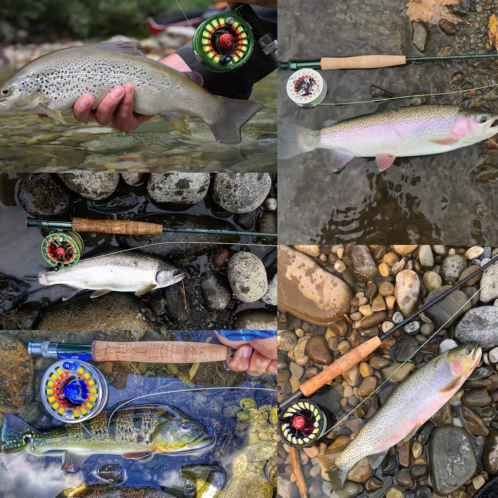 Maxcatch DT Fly Line Double Taper Floating: 1-8F, 100ft DT Fly Fishing Line (Moss Green with Loop, DT-2F)